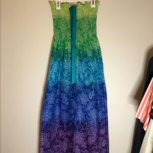 colorful handmade dress